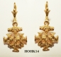 Mobile Preview: earring cross of hiddensee 14mm