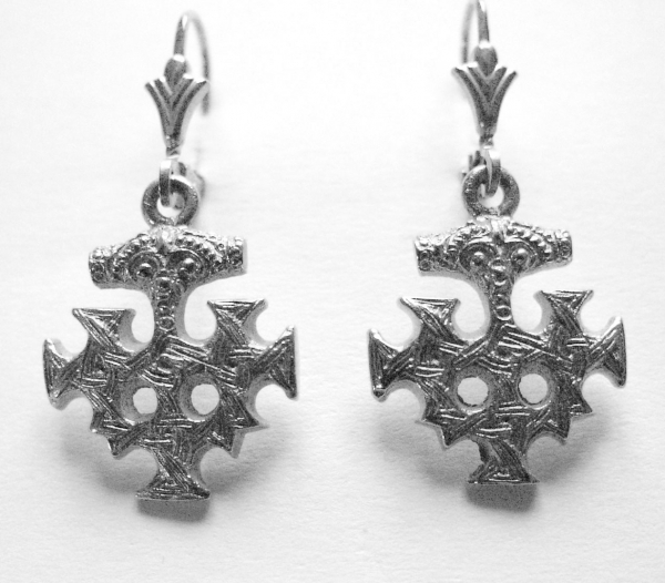 earring cross of hiddensee 14 mm
