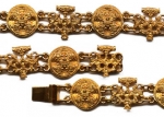 Hiddenseer Armband mit 15mm Kreuzen und Fibulas