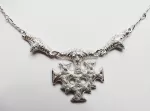 Hiddenseer Collier mit Kreuz und Sonderteilen
